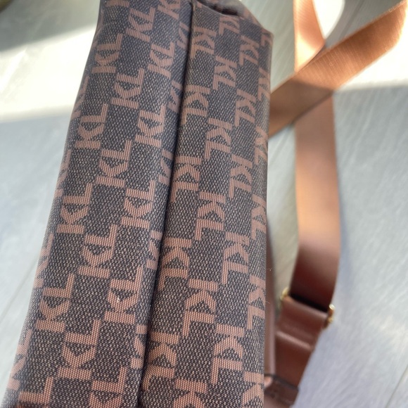 Karl Lagerfeld Women’s Bag - Brown/Khaki. NEW. No box or tag - Picture 4 of 7